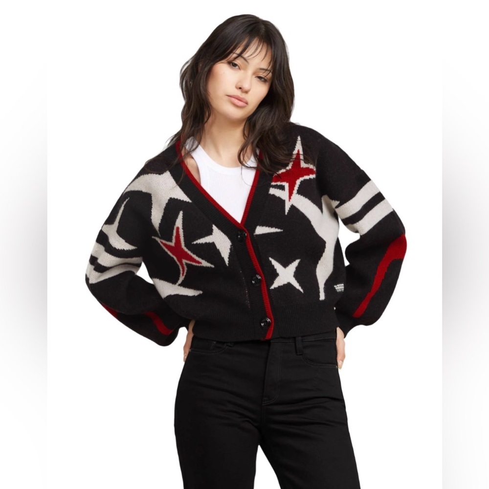 NWT G-Star Holiday Loose Knit Cardigan